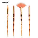 MAANGE 4/10Pcs New Diamond Makeup Brushes Set Women Foundation Powder Blush Eye shadow Lip Cosmetic Colorful for Make Up Tools