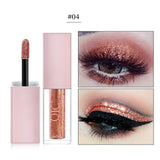 1PC 15Color Liquid Glitter Eyeshadow Pencil Shimmer Eyeshadow Waterproof Long-lasting Shimmer Eyeshadow Eye Makeup Accessorices