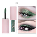 1PC 15Color Liquid Glitter Eyeshadow Pencil Shimmer Eyeshadow Waterproof Long-lasting Shimmer Eyeshadow Eye Makeup Accessorices