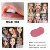 Lip Gloss with Brush Liquid Lipstick Moisturizer Shimmer Lip Make Up Long Lasting Nutritious Shine Vivid Lipgloss Pigment Tint