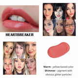 Lip Gloss with Brush Liquid Lipstick Moisturizer Shimmer Lip Make Up Long Lasting Nutritious Shine Vivid Lipgloss Pigment Tint