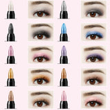 Waterproof Highlighter Eyeshadow Pencil Cosmetic Glitter Eye Shadow Eyeliner Pen