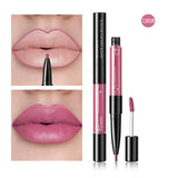 16 Color 2 in 1 Liquid Lipstick Matte Red Lip Long Lasting Waterproof Make Up Mate Lip Stick Nude Pink Lips Liner Pencil Gloss