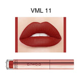 O.TWO.O Matte Lipstick Liquid Waterproof Long Lasting Velvet Lip Gloss Makeup Smooth Pigment Lip Tint Red Lips Cosmetics