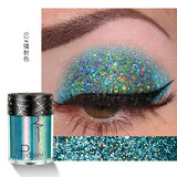 Shiny Ray Holographic Sequins Glitter Shimmer Pigment Eye Shadow Tattoo Lip Nail Body Glitter Festival Party Eye Makeup TSLM1