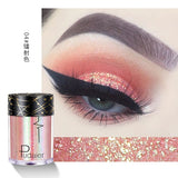 Shiny Ray Holographic Sequins Glitter Shimmer Pigment Eye Shadow Tattoo Lip Nail Body Glitter Festival Party Eye Makeup TSLM1