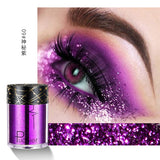 Shiny Ray Holographic Sequins Glitter Shimmer Pigment Eye Shadow Tattoo Lip Nail Body Glitter Festival Party Eye Makeup TSLM1