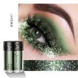 Shiny Ray Holographic Sequins Glitter Shimmer Pigment Eye Shadow Tattoo Lip Nail Body Glitter Festival Party Eye Makeup TSLM1