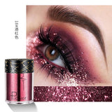 Shiny Ray Holographic Sequins Glitter Shimmer Pigment Eye Shadow Tattoo Lip Nail Body Glitter Festival Party Eye Makeup TSLM1