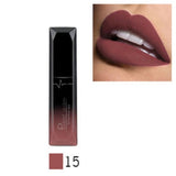 Hot Sales Waterproof Nude Matte Velvet Glossy Lip Gloss Lipstick Lip Balm Sexy Red Lip Tint 21 Colors Women Fashion Makeup Gift